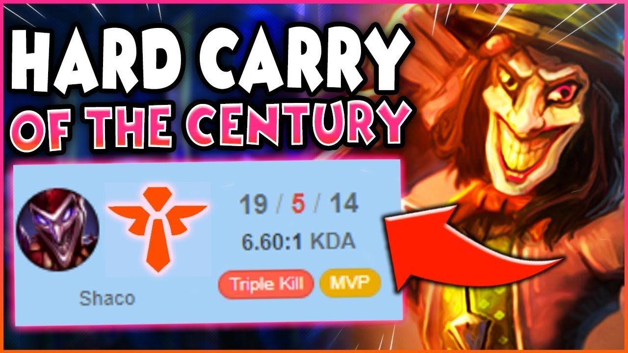 AP SHACO HARD CARRY OF THE CENTURY!