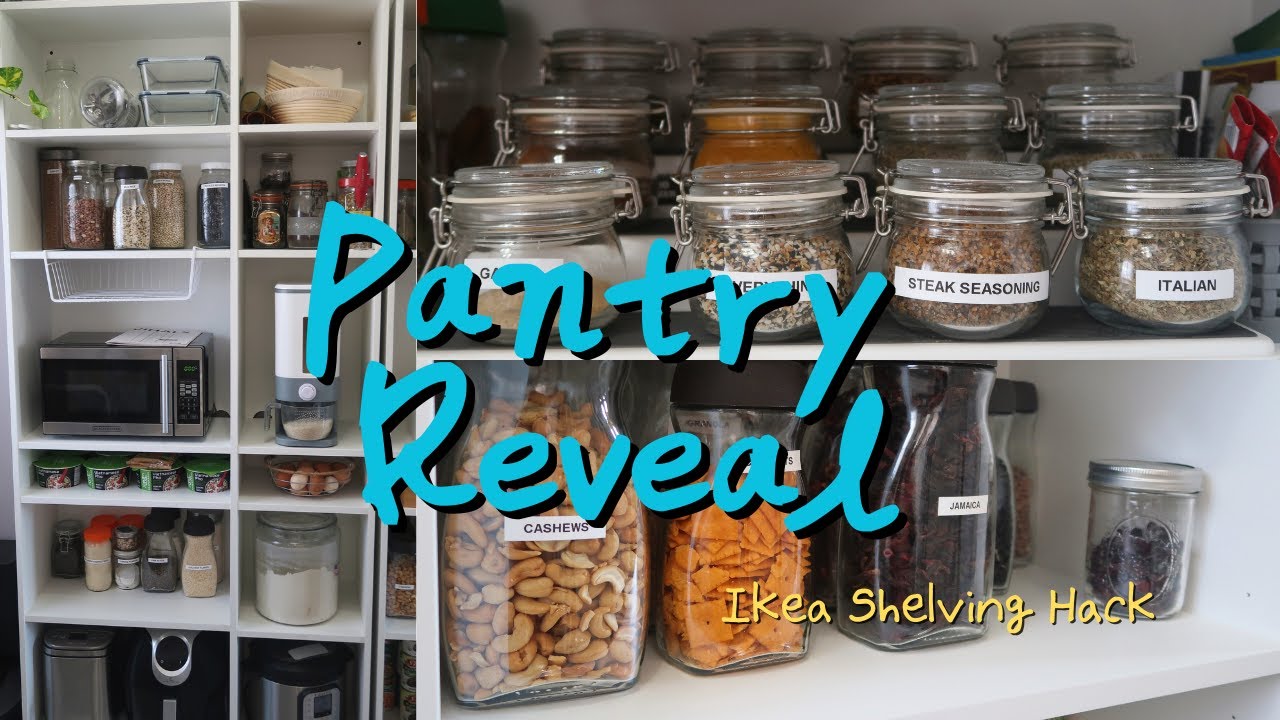 DIY Pantry (Ikea Shelving)