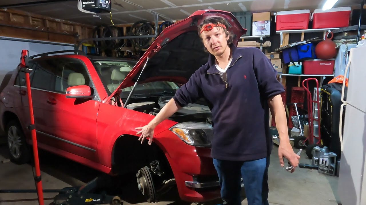 2014 Mercedes Benz GLK Headlight Swap | Car Repair