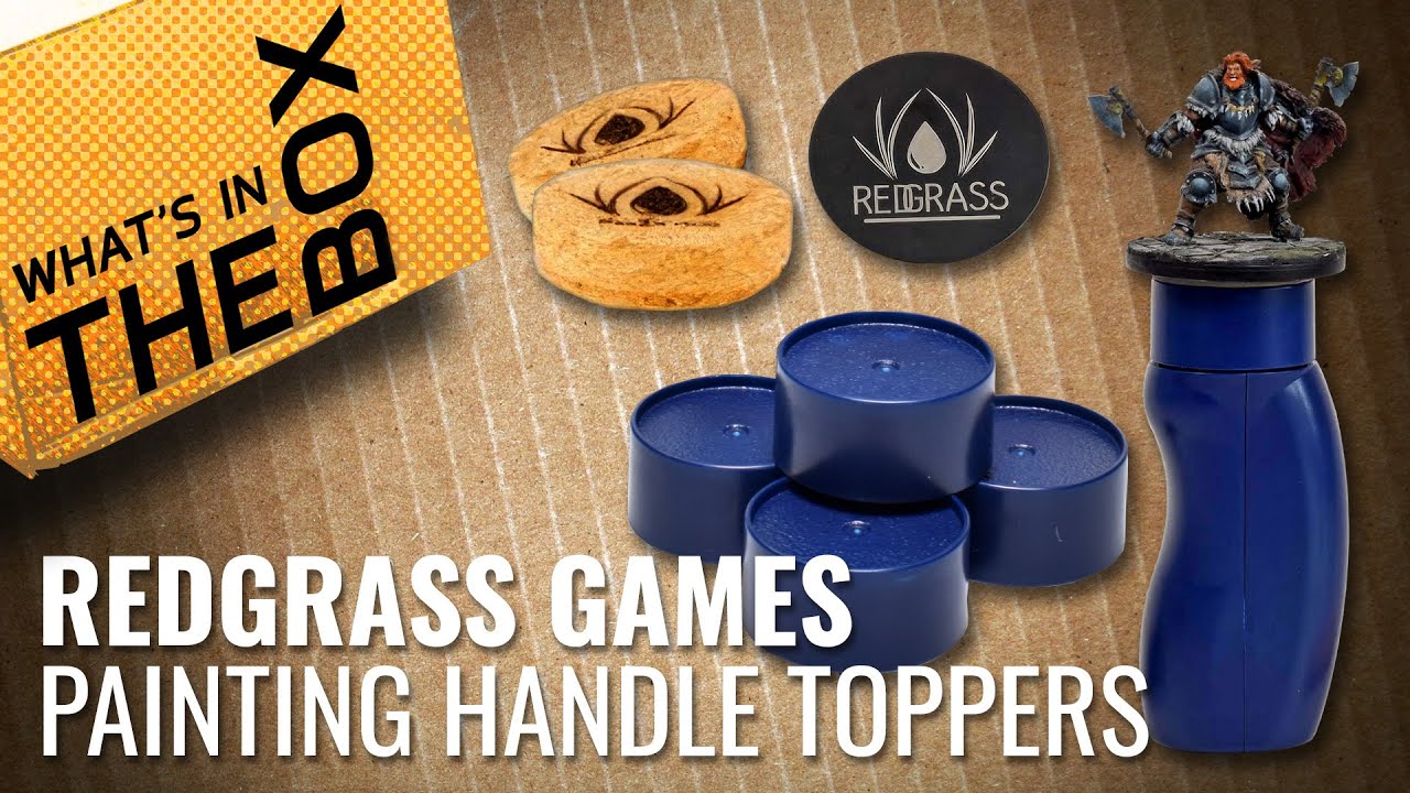 Unboxing: RedGrass Painting Handle, Toppers & Upgrades | RedGrass Games