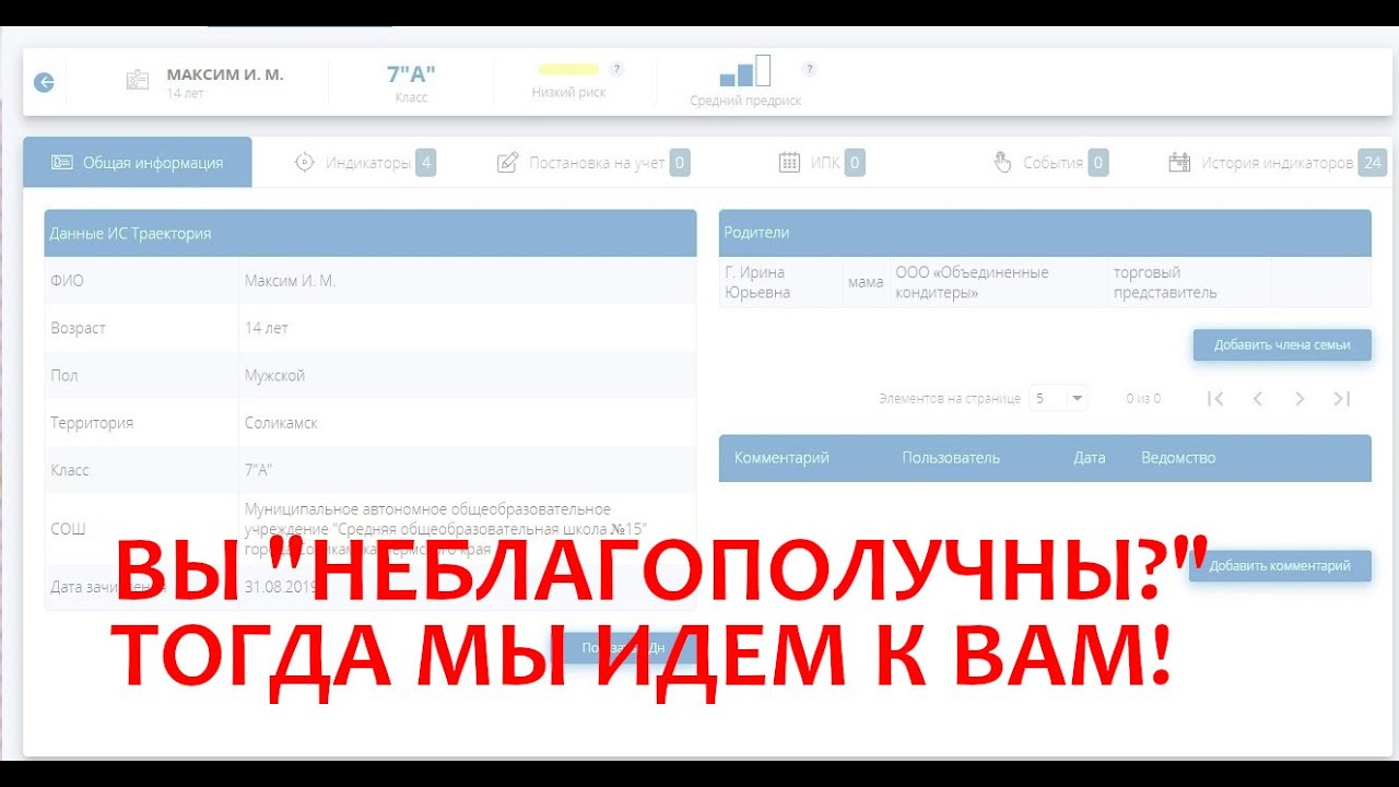 ЦИФРОВОЙ ПОРТРЕТ СЕМЬИ В ШКОЛЕ. ЧЕГО МЫ НЕ ЗНАЕМ О ДЕЯТЕЛЬНОСТИ ЧИНОВНИКОВ?