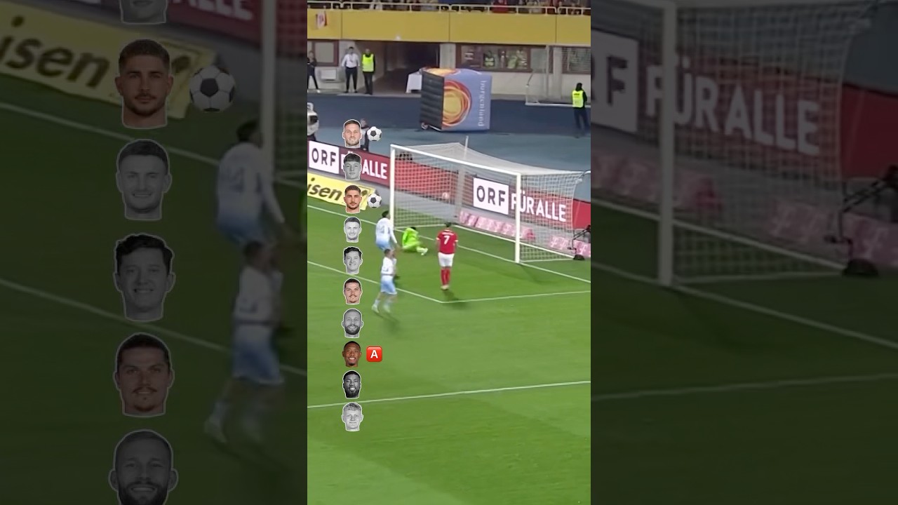 Every outfield Austria player got either a goal or assist vs San Marino!