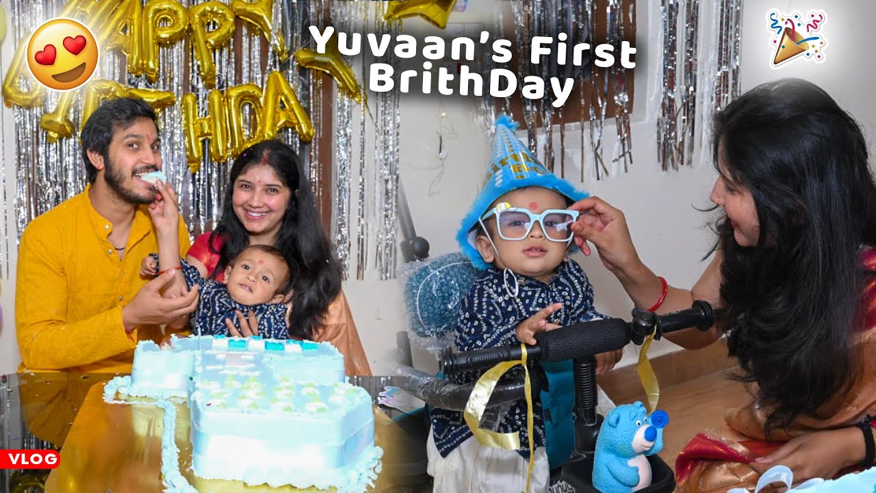 Yuvaan’s First Birthday Celebration 😍 