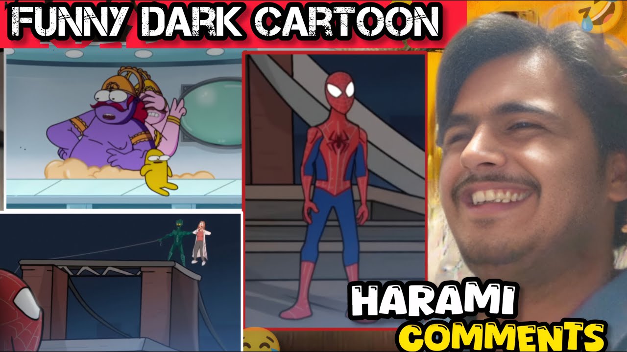 Cartoons Gone Wrong ft. Harami Commentators 😂💀