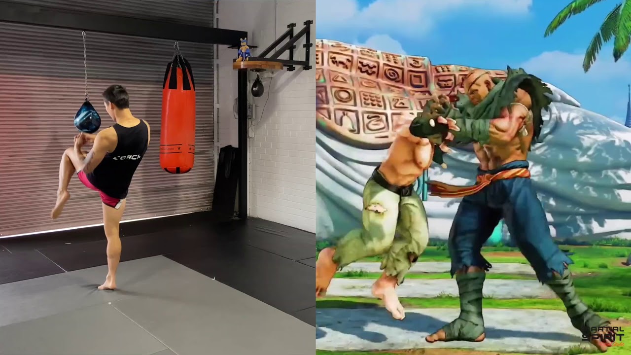 Training to become Sagat!