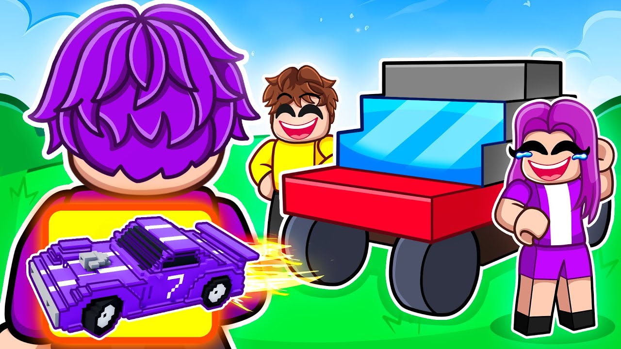 I Pretended to be a NOOB in Roblox Build City, Then used a $100,000 Car!