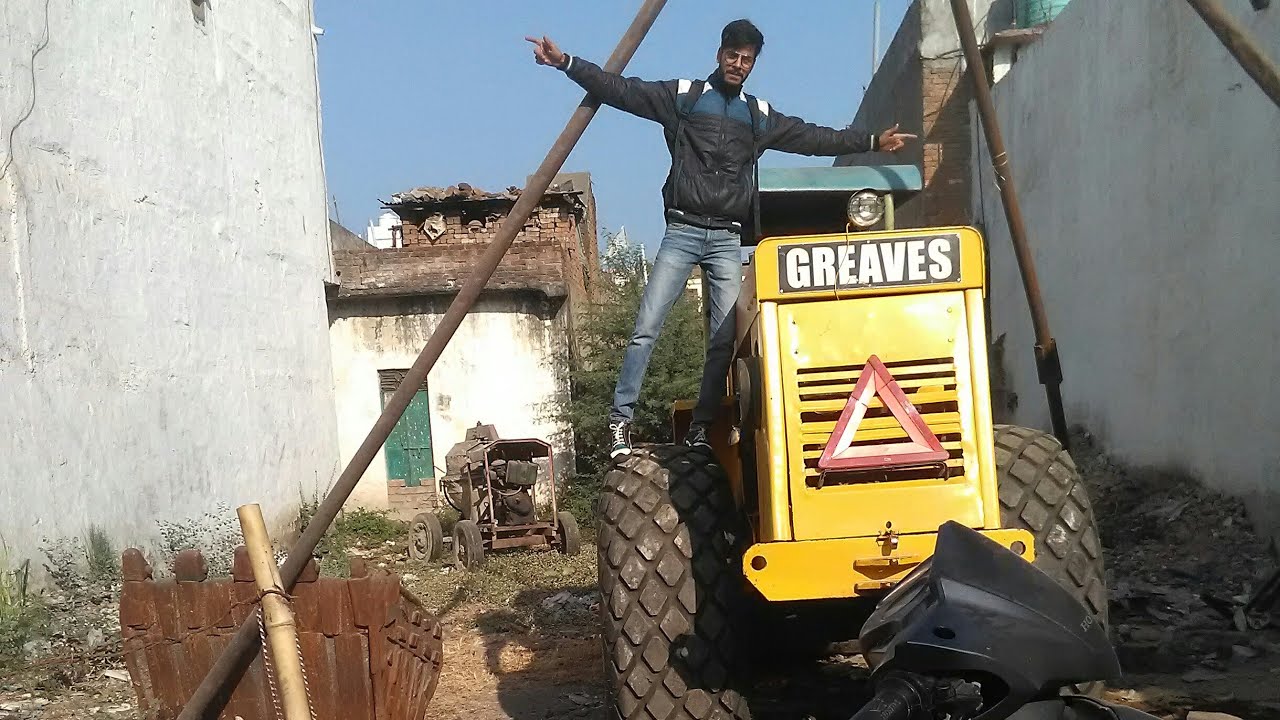 Desi mechanic : vibrater roller oil leak repair.