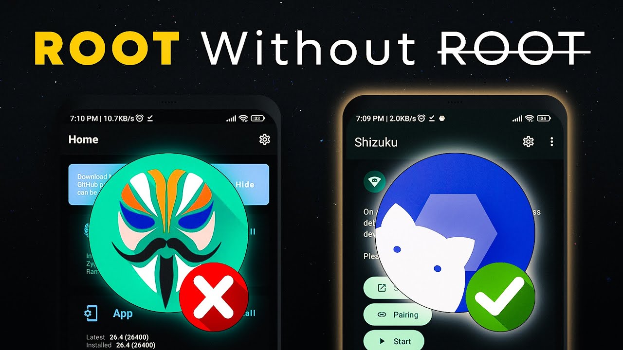 ROOT Android без ROOT || Shizuku &mdash; полное руководство по установке без ROOT