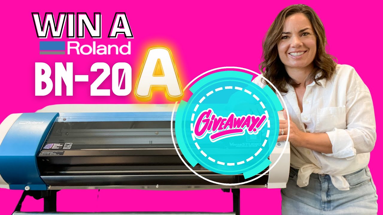 Roland BN-20A Giveaway! Win a 20" Ecosolvent Printer and Cutter
