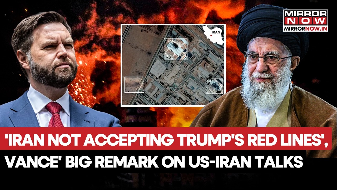 Vance' Big Attack On Iran; Calls Out Tehran For 'Not Accepting Trump's Red Lines', Says This...