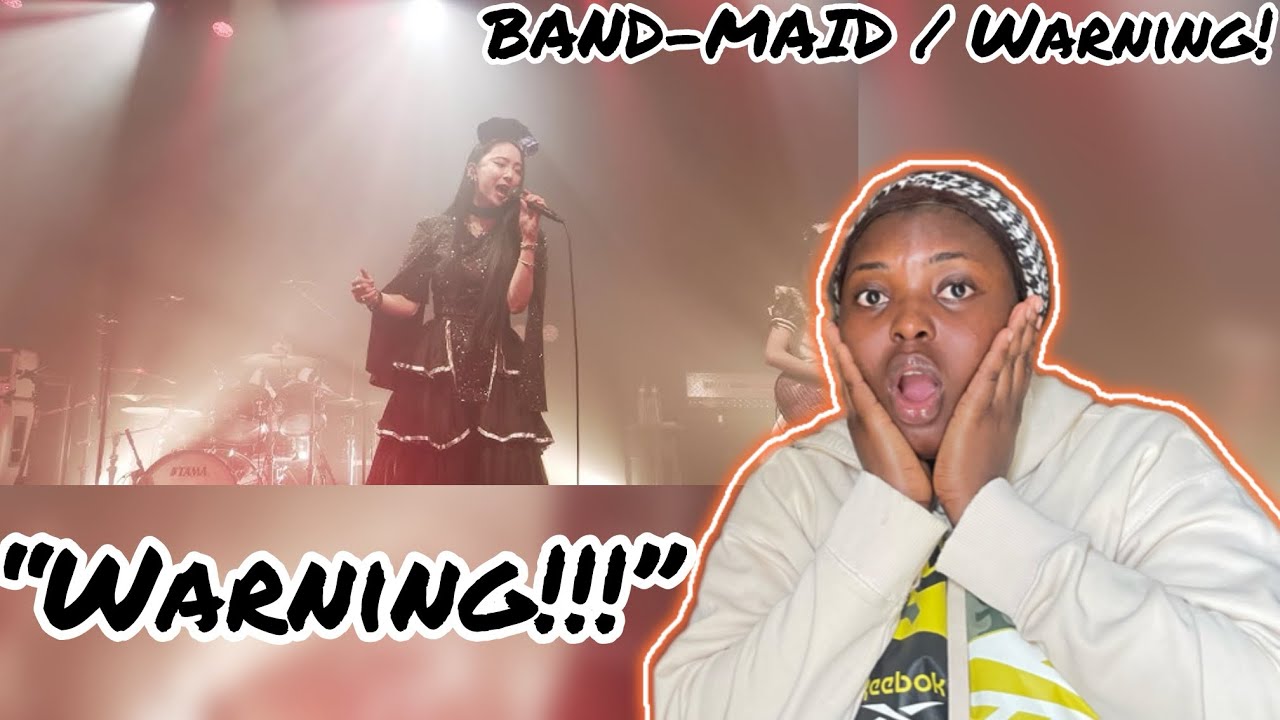First time hearing/ BAND-MAID / Warning! (Official Music Video)/ reaction 