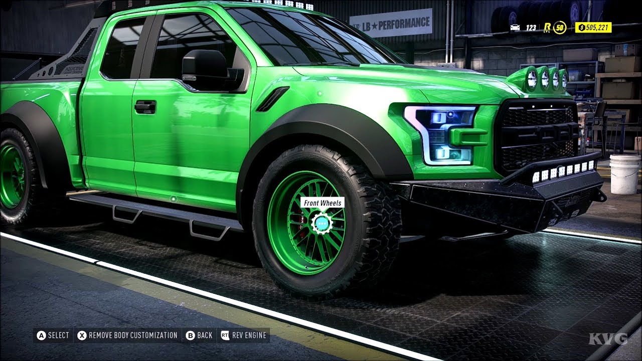 Need for Speed Heat - Ford F-150 Raptor 2017 - Customize | Tuning Car (PC HD) [1080p60FPS]