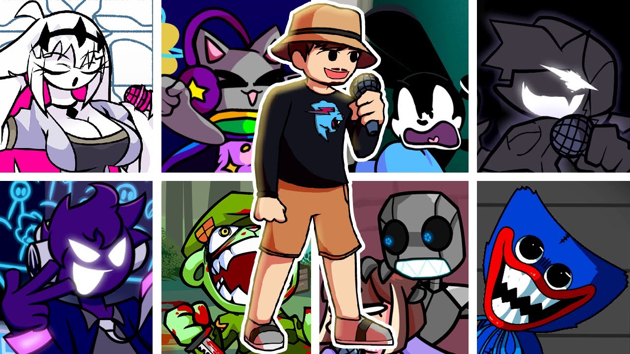 BeastFunkin But Different Characters Sing It [Remastered] 🎼 (FNF MrBeast's Song Cover)