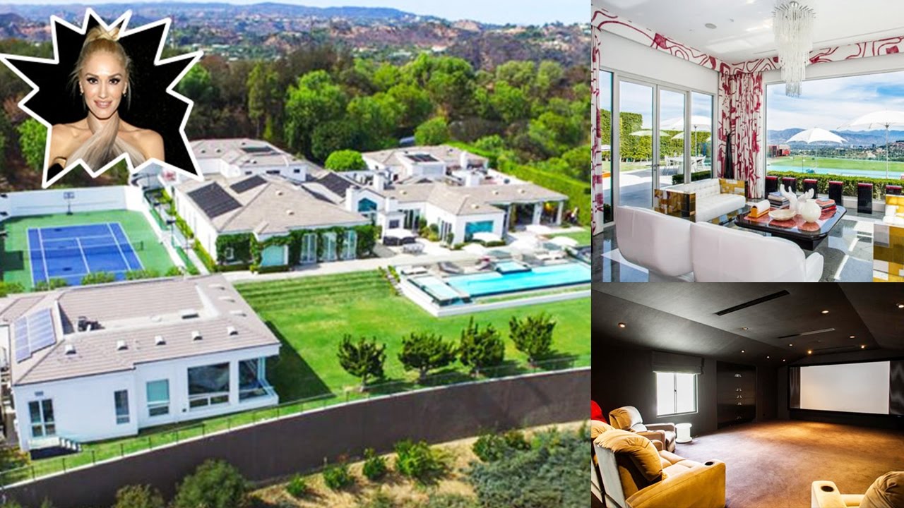 Gwen Stefani's $35 Million House - 2017 [New]