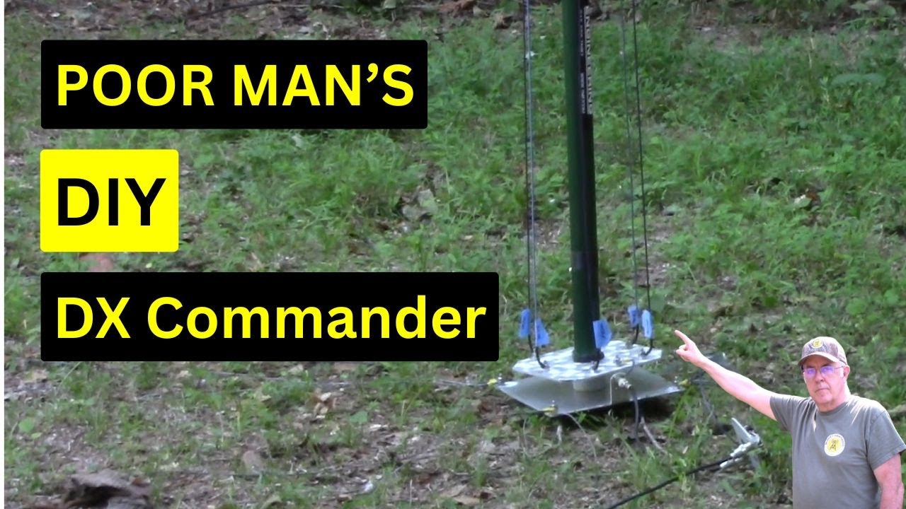 Poor Man's DX Commander 40-6m Vertical Antenna