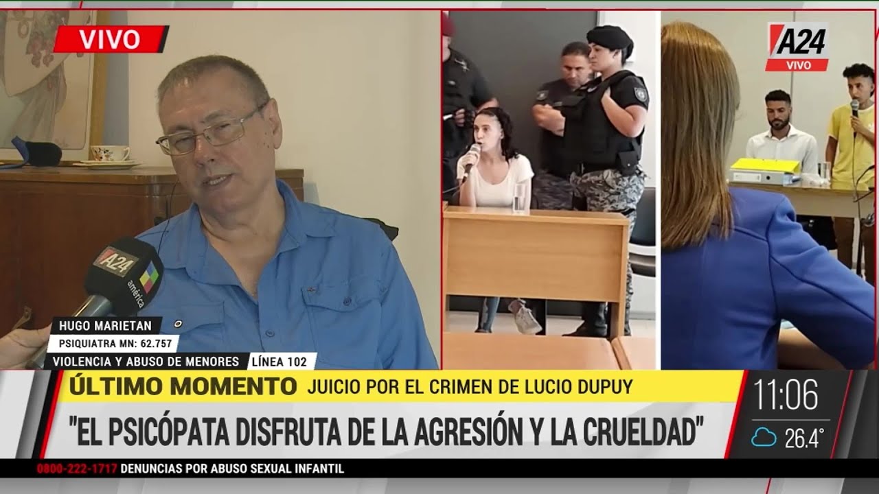 🔴 Crimen de Lucio Dupuy: 