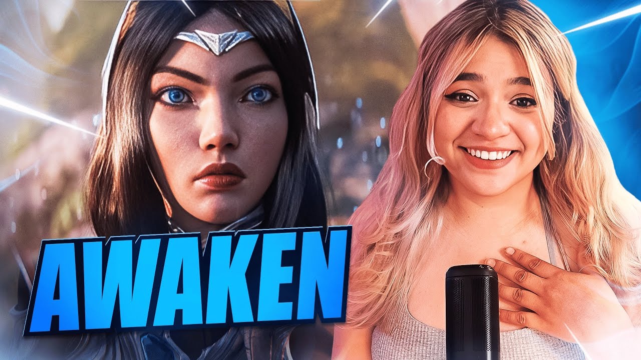 Streamer Reacts to Awaken | Season 2019 Cinematic - League of Legends (ft. Valerie Broussard)