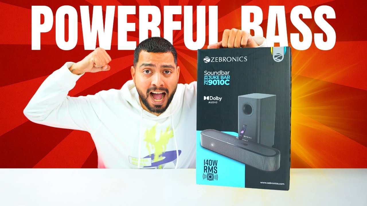 Zebronics Juke Bar 9010C 140W Compact Dolby Audio Soundbar *UNBOXING & SOUND TEST* Under Rs 7000