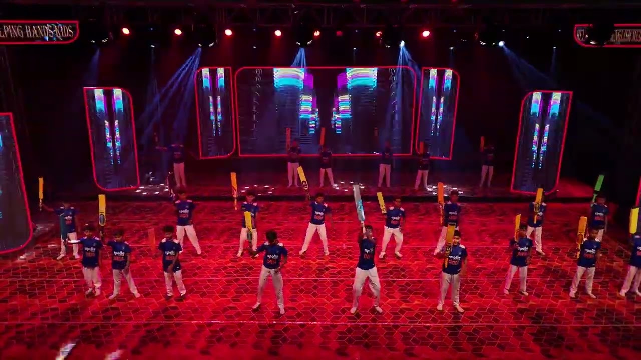 Cricket fun #helping Hands School #students of class 4th