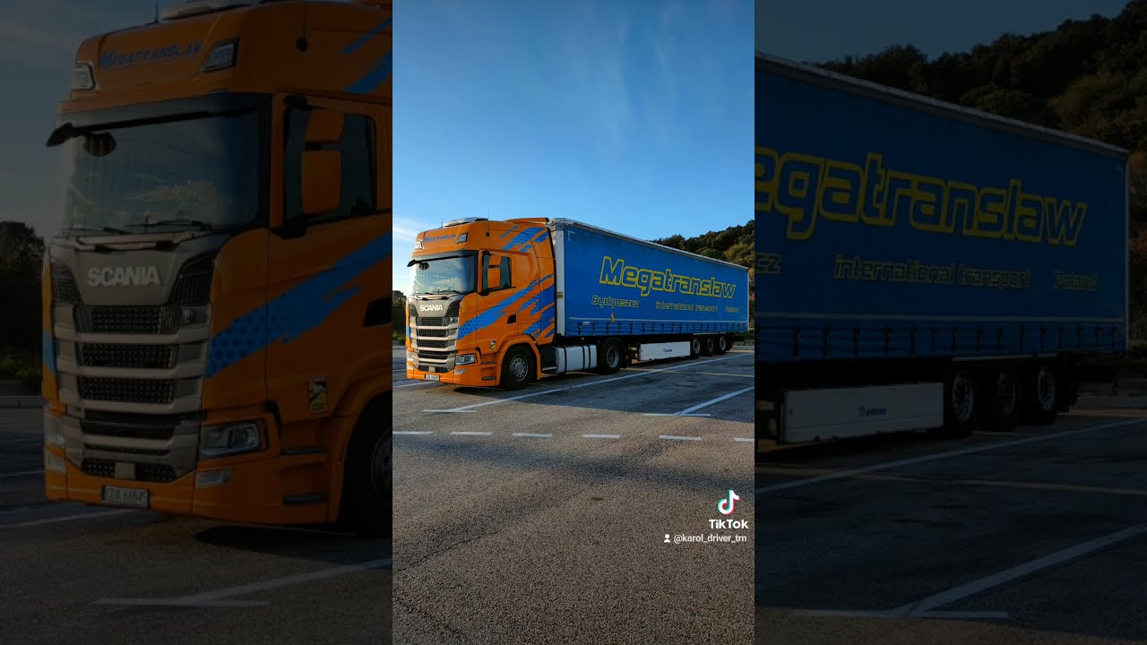 Scania 450S Megatranslaw Bydgoszcz Francja Hiszpania 2023
