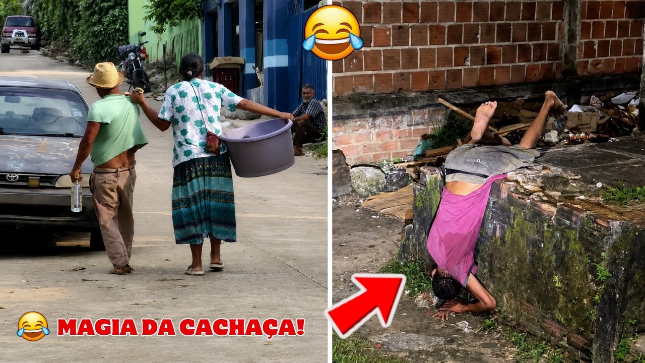 😂 AS SITUA&Ccedil;&Ocirc;ES MAIS ENGRA&Ccedil;ADAS COM OS CACHACEIROS DO BRASIL (COMEDIA)