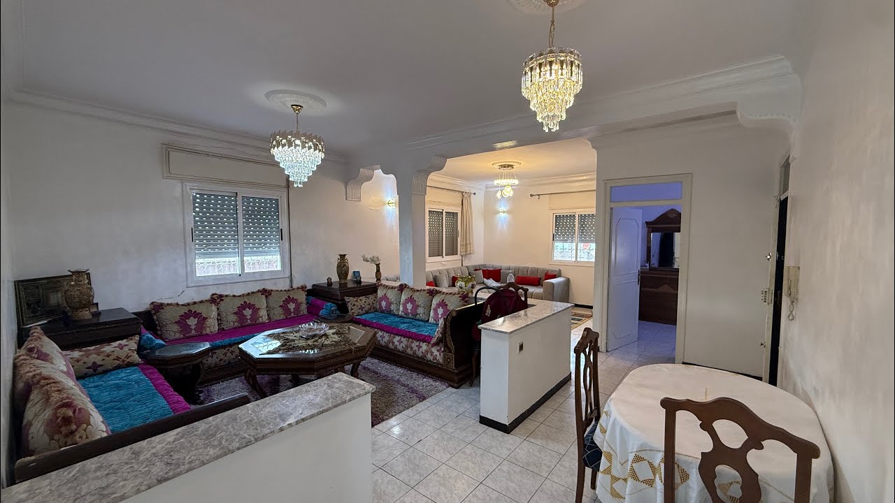 فرصة ذهبية 💝 شقة + طيراسة مساحة 140 متر 👑 وسط تطوان ( ساحة مولاي المهدي )🕊️ بثمن 59 مليون 0662125633