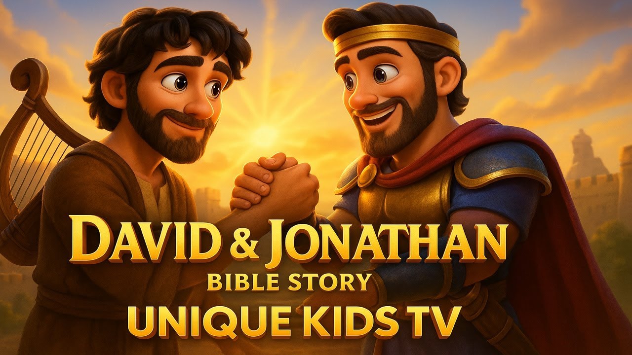David & Jonathan  The Most Beautiful Friendship in the Bible  Animated Bible Story for Kids