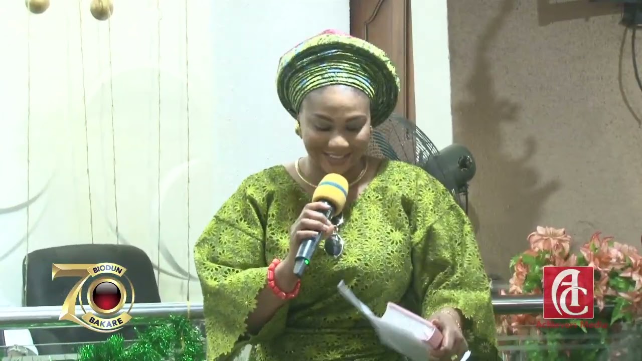 The 70th Birthday Ceremony Of Elder Biodun Bakare.  Please kindly click on the subscribe button.Thks