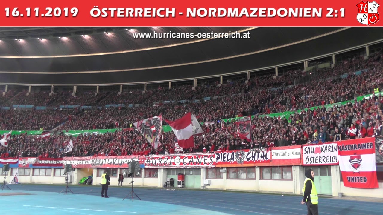 Österreich - Nordmazedonien // Austria - North Macedonia 2:1, 16.11.2019 (Hurricanes)