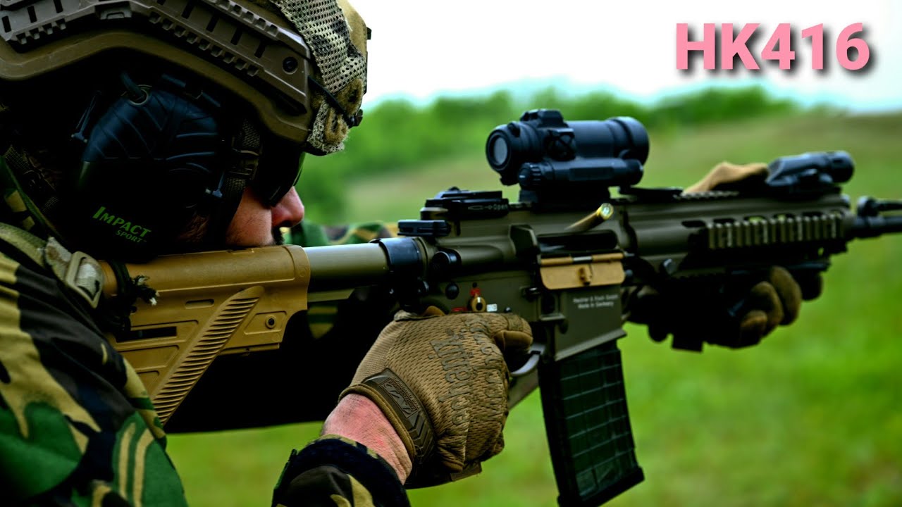 U.S. Marines Train with Foreign Rifles | HK416, HK G3, EF88, and FN F2000
