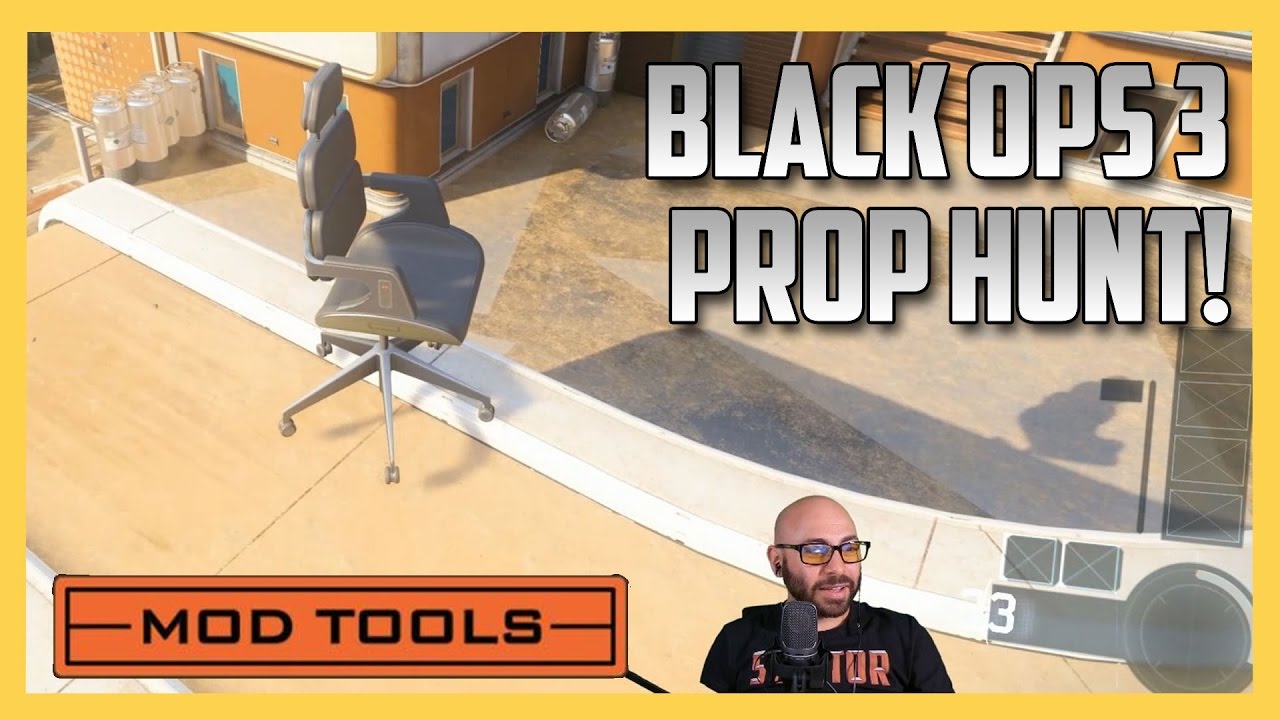 Prop Hunt in Black Ops 3 (Call of Duty Mod Tools Minigames Gameplay) | Swiftor