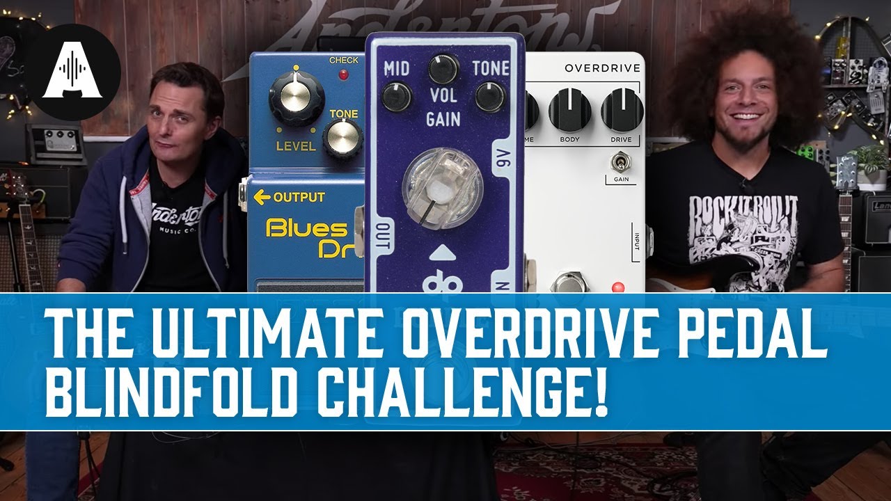 The Ultimate Overdrive Pedal Blindfold Challenge - 5 Contenders - &pound;40 to &pound;300 Shootout!