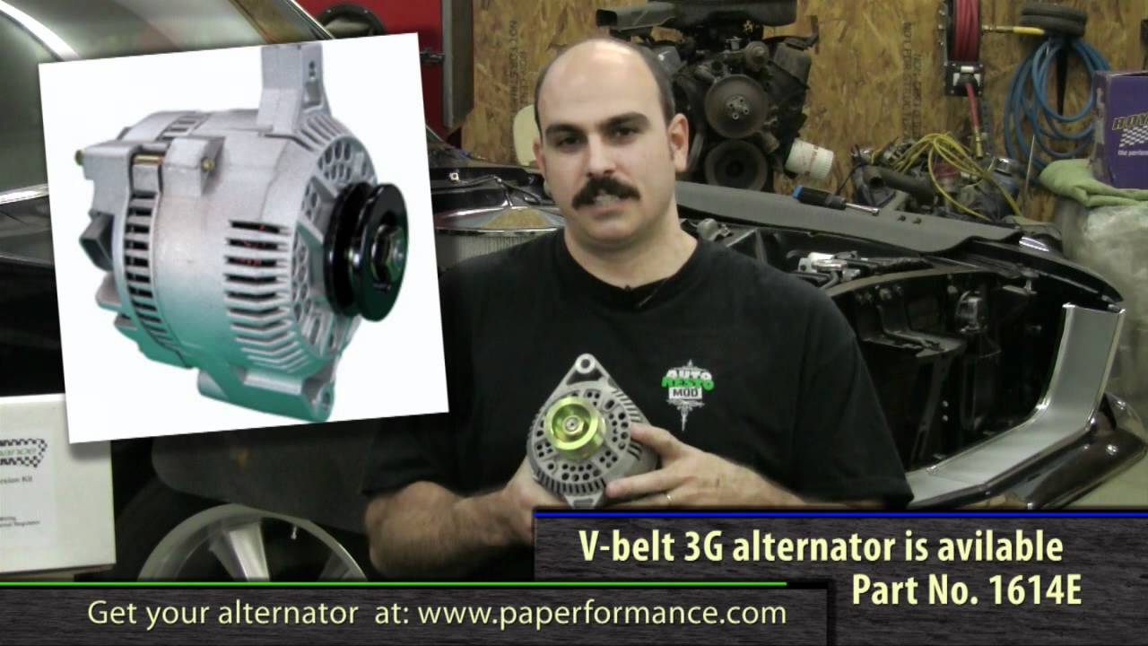 Episode 45 Season 2 1G to 3G Alternator upgrade Autorestomod