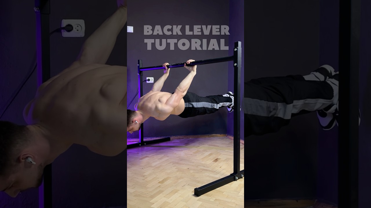 BACK LEVER Tutorial #calisthenics