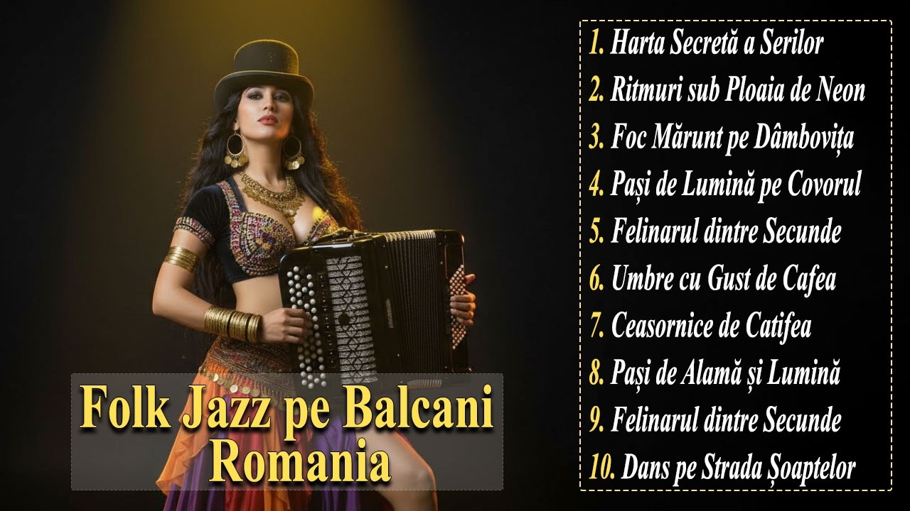 Jazz Românesc cu Gust Balcanic 🎷 Nostalgie, Swing și Voce Feminină