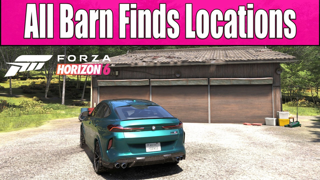 Forza Horizon 6: все места, где можно найти спрятанные автомобили в заброшенных гаражах &mdash; найдите...