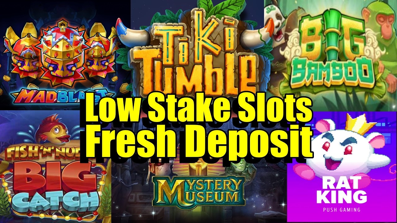 Fresh Deposit, 20 Push Gaming Slots + More, Big Bamboo2, Junkyard Kings2 & So Much More