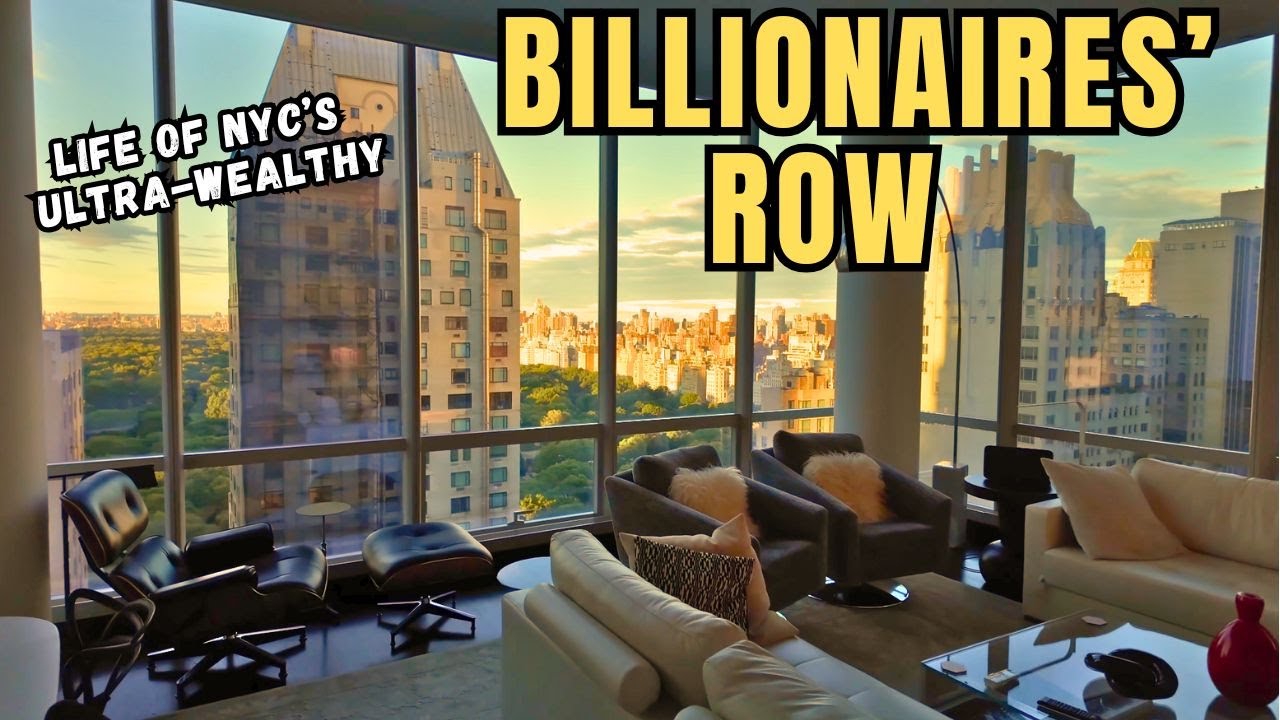 Exploring an ULTRA-WEALTHY Family's Condo on Manhattan's Billionaires' Row!