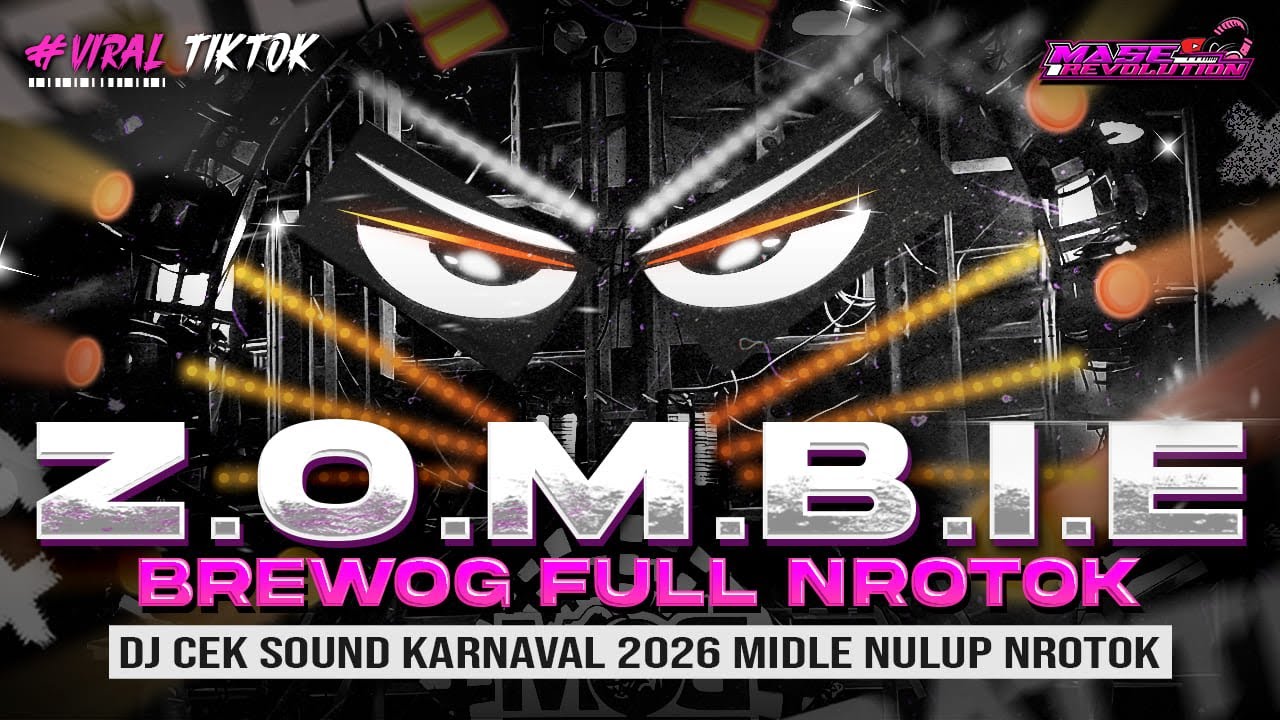 DJ ZOMBIE BREWOG AUDIO - CEK SOUND HOREG KARNAVAL MIDDLE NROTOK NULUP - DJ PARTY BASS BLAYER