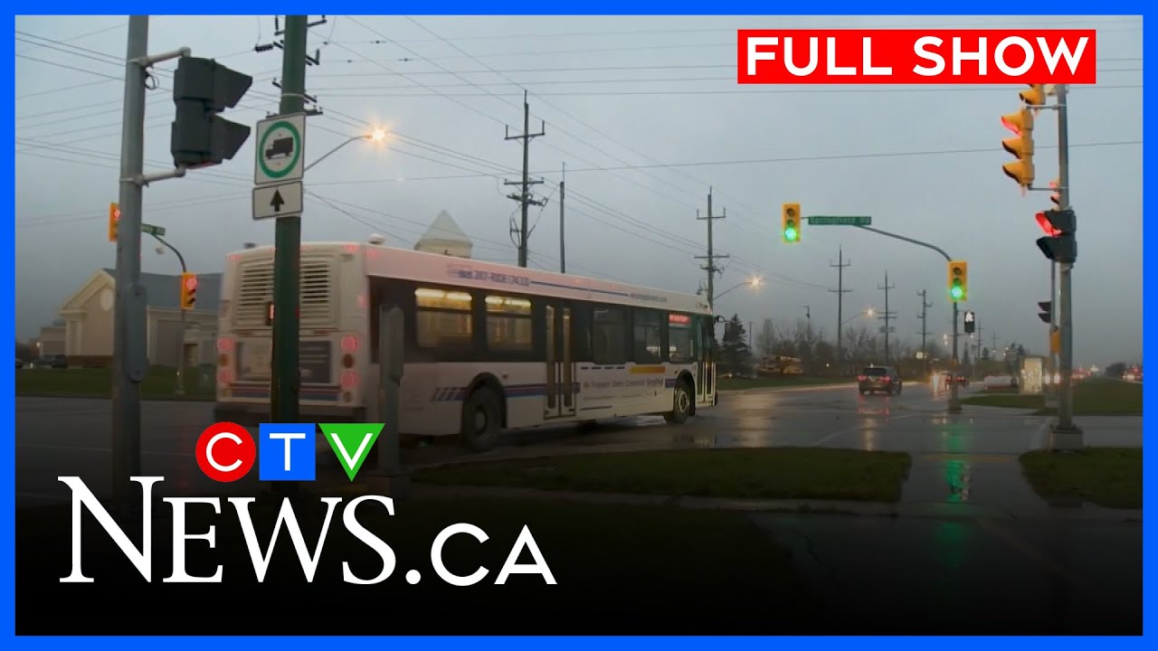 Водитель автобуса госпитализирован после нападения | CTV News Winnipeg at Five, 28 октября 2025 г.