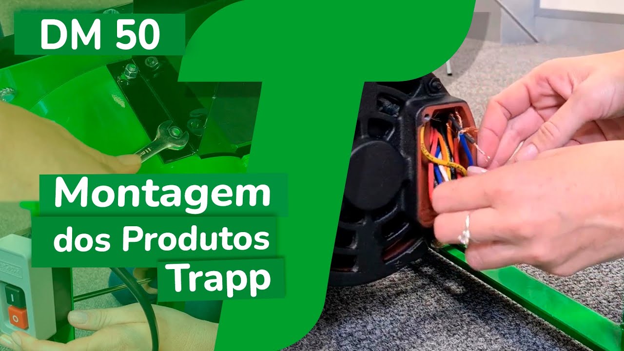 Montagem dos Produtos Trapp - DM 50 (Liga&ccedil;&atilde;o do Motor) | TRAPP BRASIL
