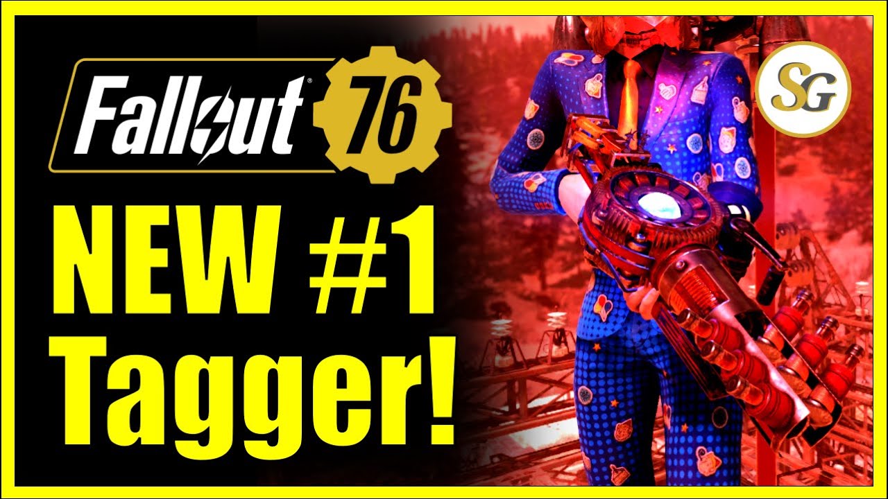 NEW best TAGGER in the game - V63 Bertha Tesla Gun - #Fallout76