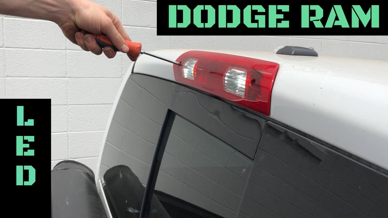 Dodge Ram Cargo Lamp And Brake Light Replacement