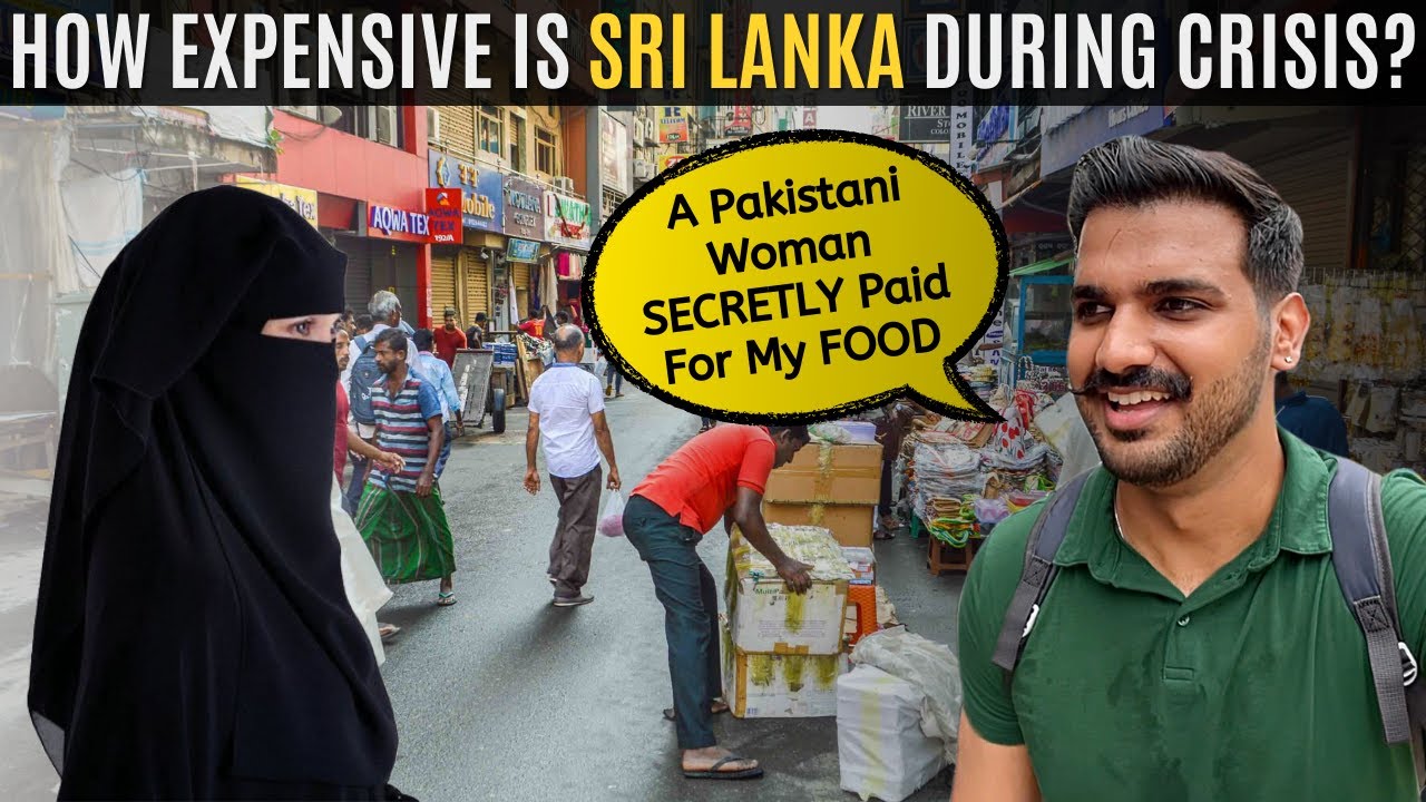 Spending ₹400 ($5) in SRI LANKA during the CRISIS | HOW EXPENSIVE IS IT? 🇱🇰