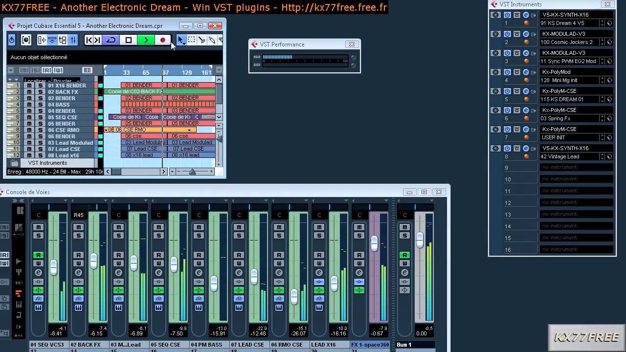 KX77FREE - Another Electronic Dream