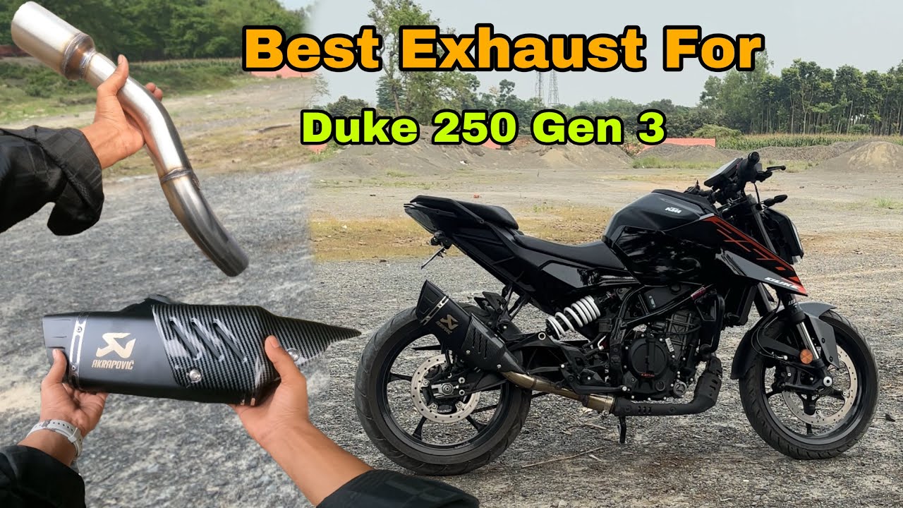 Best Exhaust For Ktm Duke 250 Gen 3 | Pure Sound Of Duke 250 Gen 3