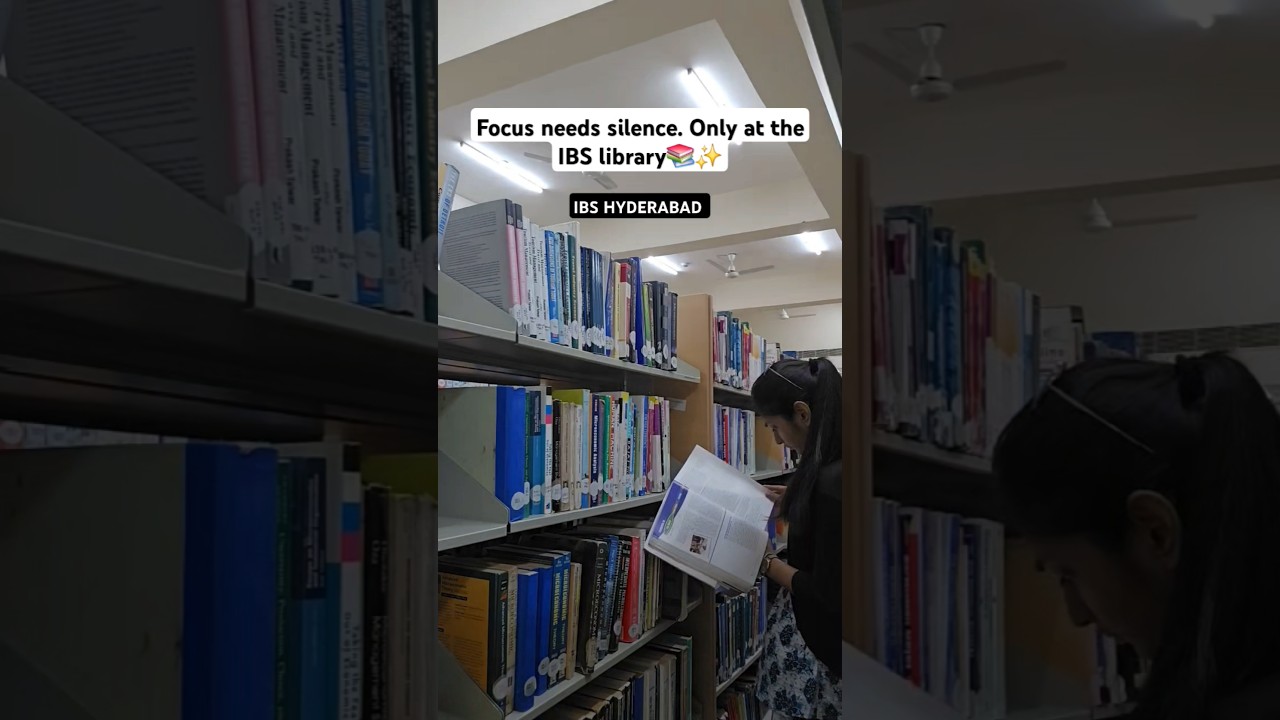 When Classrooms Get Loud, the Library Calls✨️ #ibshyderabad #ibslibrary #ibsexperience #ibslife #ibs
