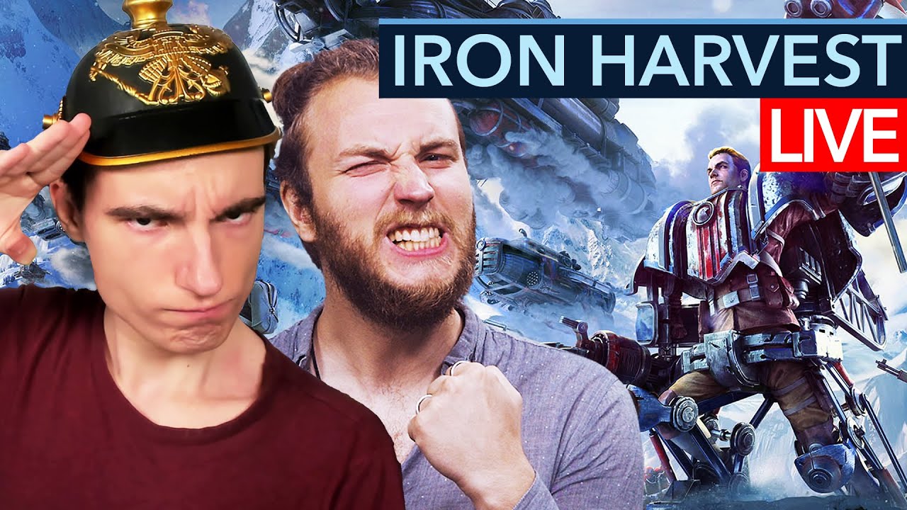 Die Rückkehr der eisernen Männer: Maurice und Julius spielen Iron Harvest bei Geforce Now