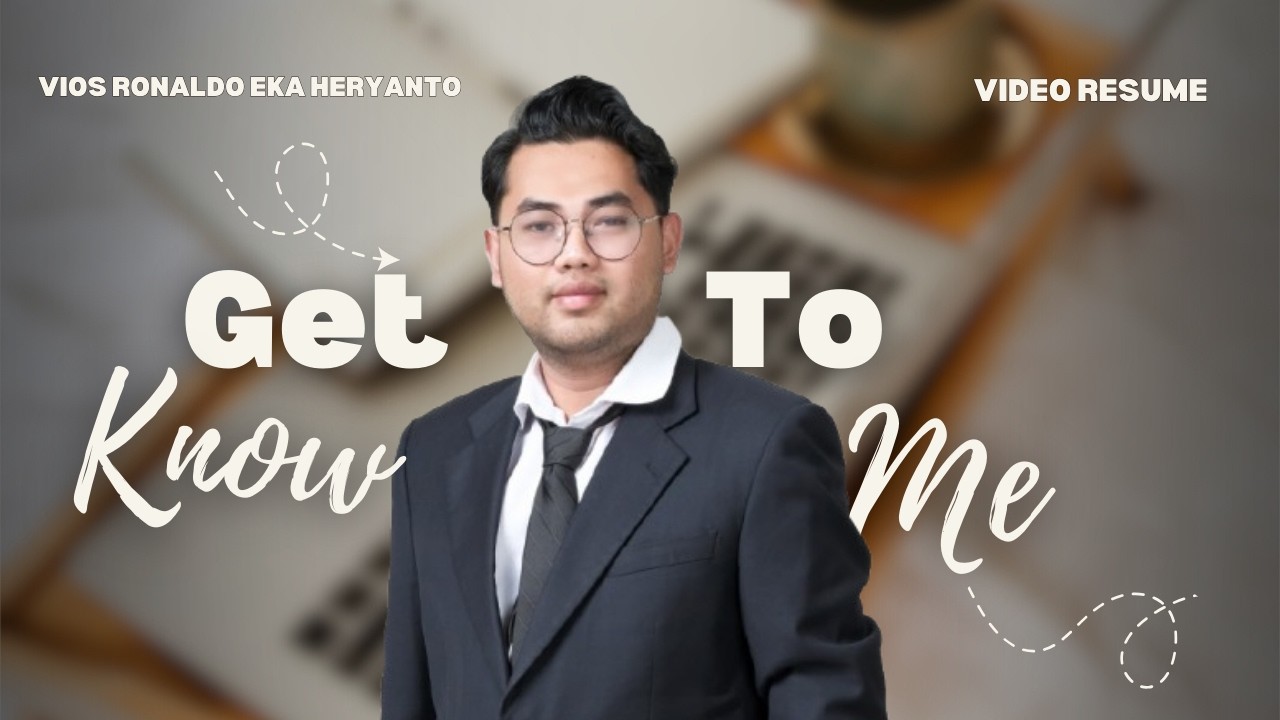 Get To Know Me | Vios Ronaldo Eka Heryanto |  Video Resume Digistar Internship Telkom 2026