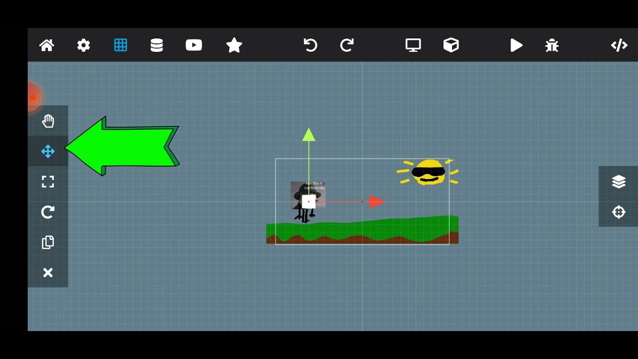 como criar um jogo no Max 2D
